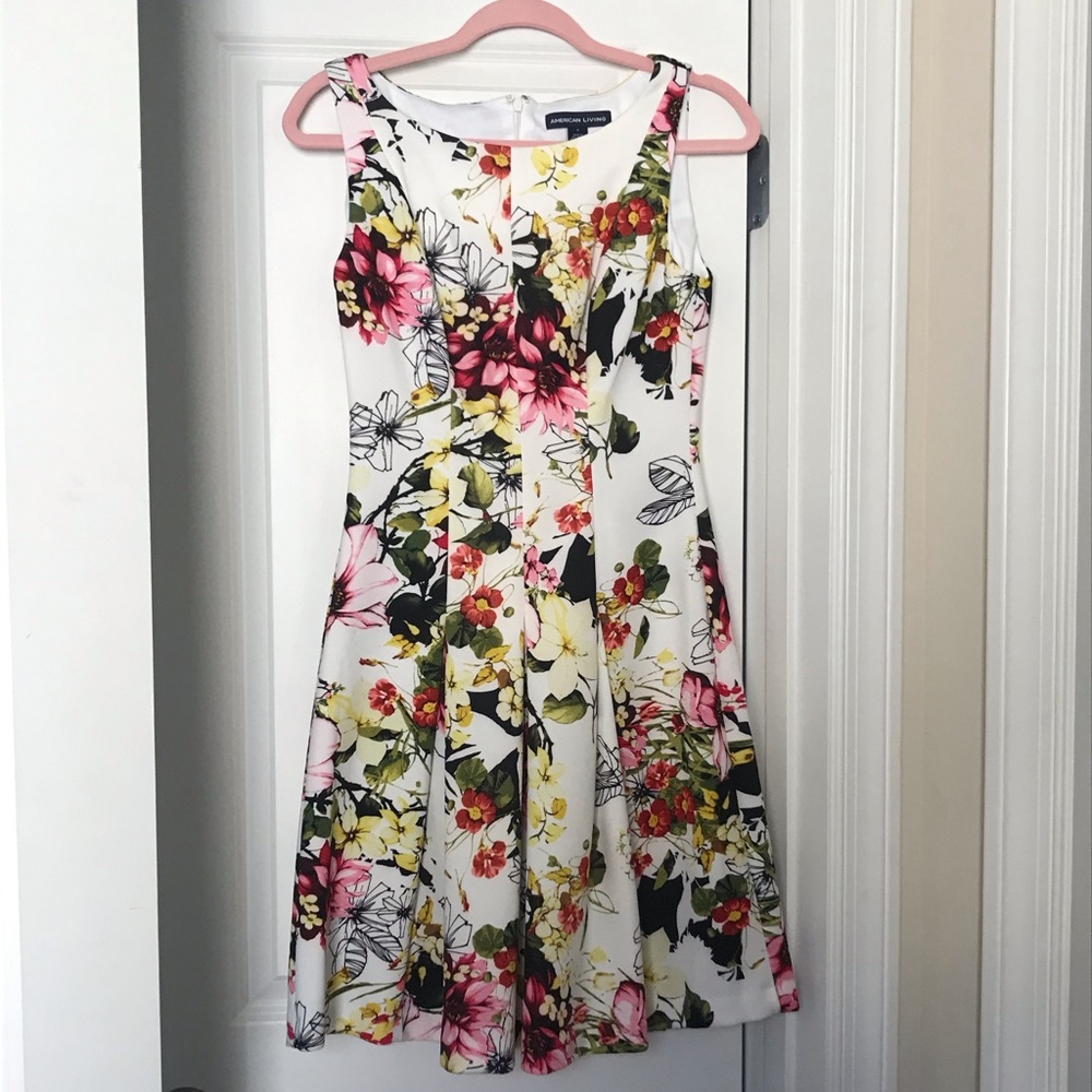 Short floral dress